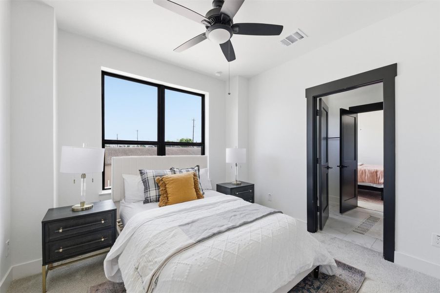 Furnished interior view inside a new home in , Houston (Image 8). Furnished interior view inside a new home in , Houston (Image 8).