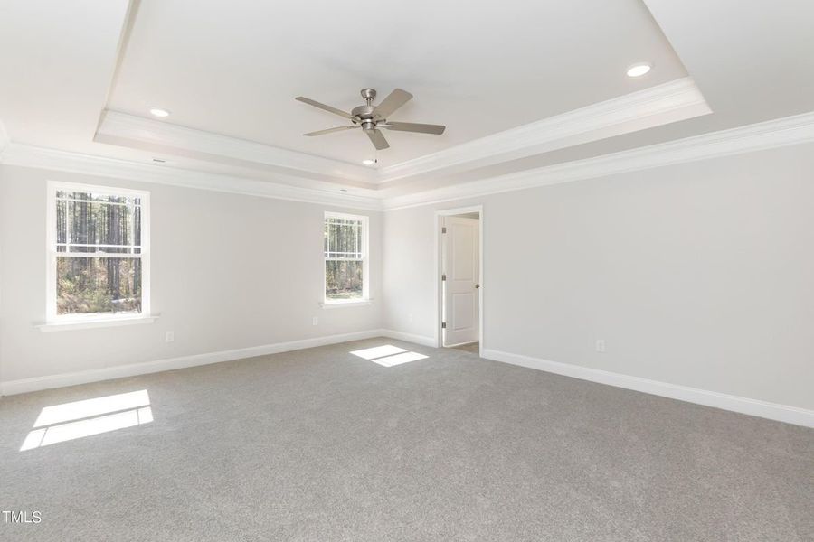 Representative unfurnished interior of a home built from the 2721 by Adams Homes in Hidden Pines, Cameron (Image 26).
