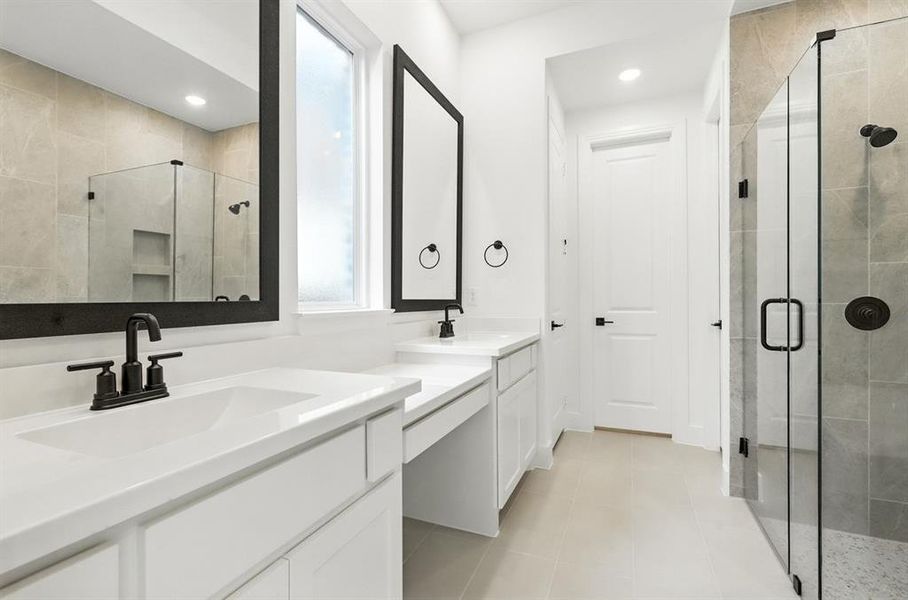 Furnished interior view inside a new home in Walsh: Artisan Series - 50' lots, Aledo (Image 8).