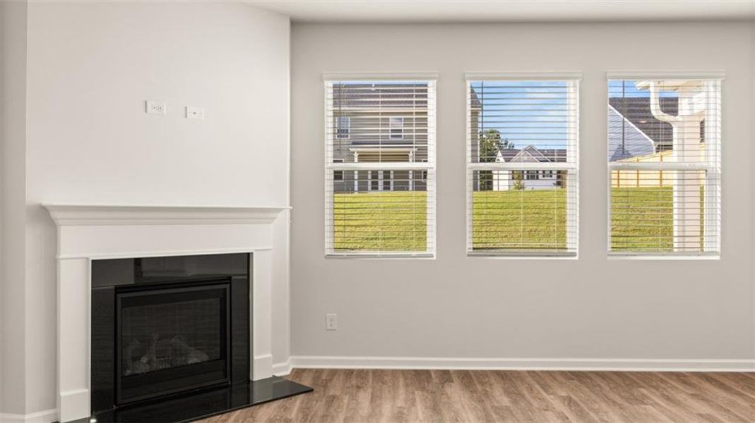 Spacious, unfurnished interior of a new home in Preserve at Dove Creek, Statham (Image 21).