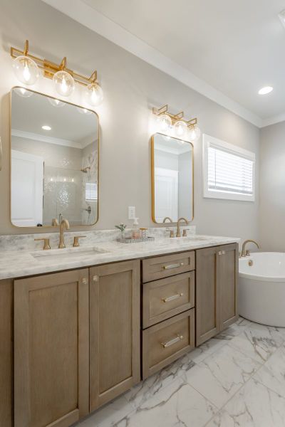 Representative furnished interior of a home built from the Autumnbrook A by Riverstone Construction, LLC in Faith View, Ooltewah (Image 17).