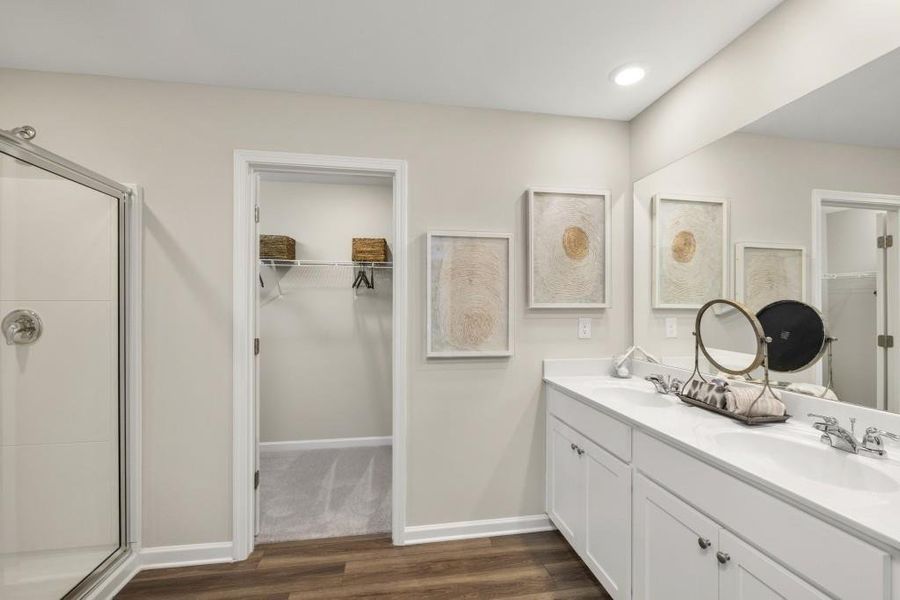 Furnished interior view inside a new home in Heritage Point, Hampton (Image 12). Furnished interior view inside a new home in Heritage Point, Hampton (Image 12).