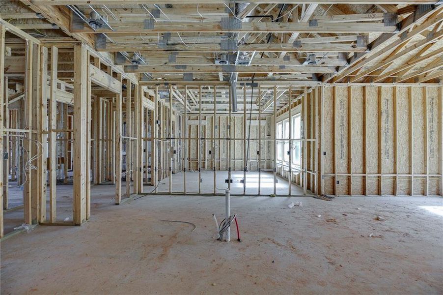 In-progress construction of a new home in , Statham, GA (Image 6).
