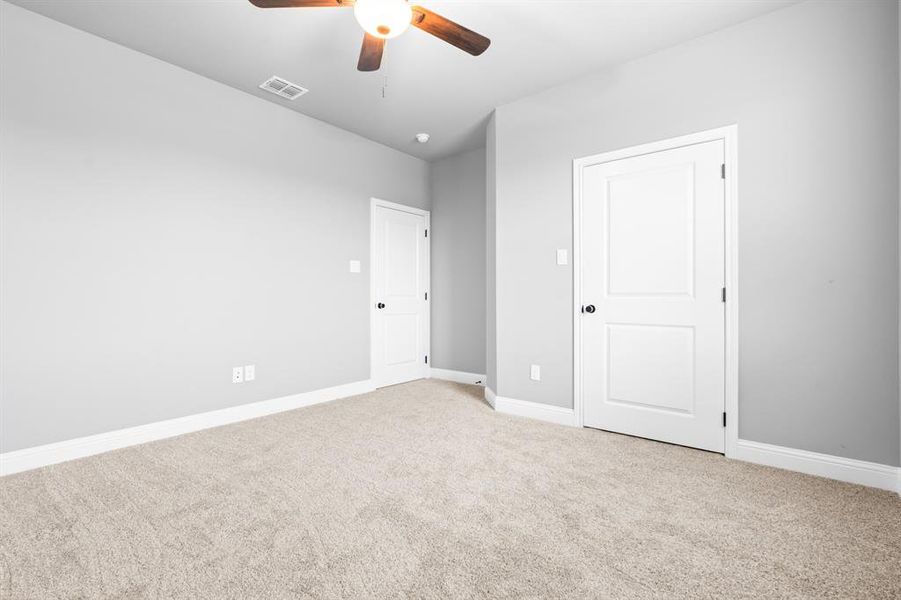 4th bedroom with spacious closet. 4th bedroom with spacious closet.