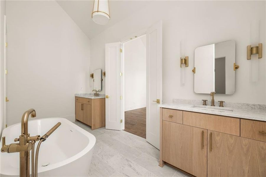 Furnished interior view inside a new home in , Chattahoochee Hills (Image 5).