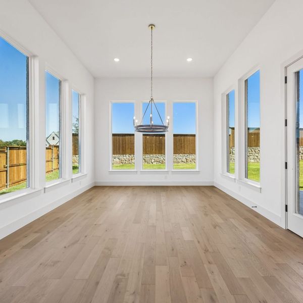 Spacious, unfurnished interior of a new home in The Parks at Wilson Creek, Celina (Image 57). Spacious, unfurnished interior of a new home in The Parks at Wilson Creek, Celina (Image 57).