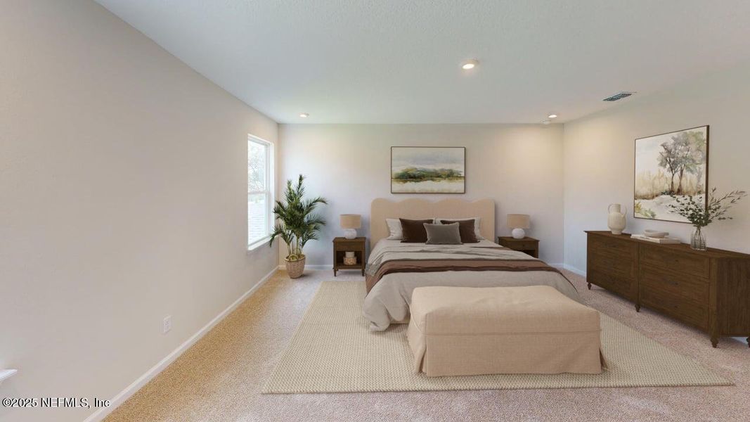 Furnished interior view inside a new home in Sandridge Hills, Green Cove Springs (Image 6).