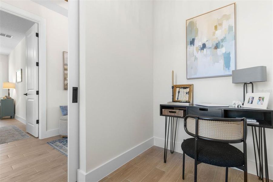 Furnished interior view inside a new home in , Palm Coast (Image 20).