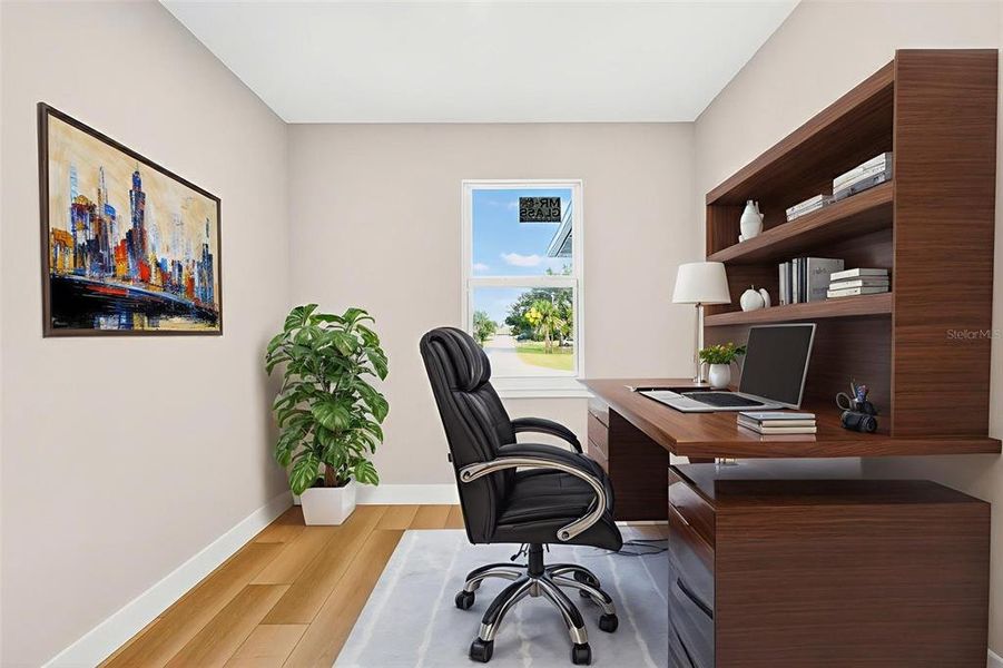 Furnished interior view inside a new home in , Port Charlotte (Image 8). Furnished interior view inside a new home in , Port Charlotte (Image 8).