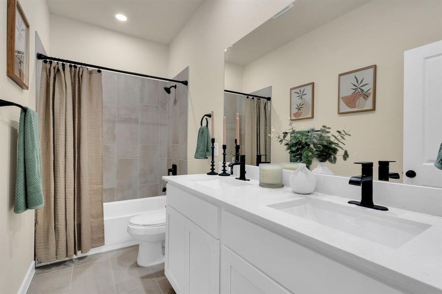 Furnished interior view inside a new home in Hadley Farms, Godley (Image 29).