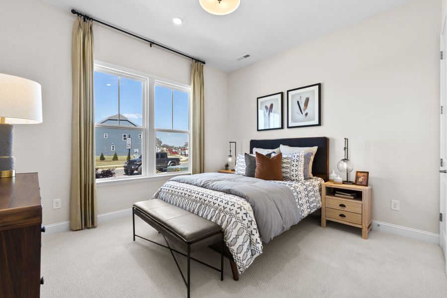 Representative furnished interior of a home built from the Whitmore II by Taylor Morrison in Tramore, Harrisburg (Image 8).