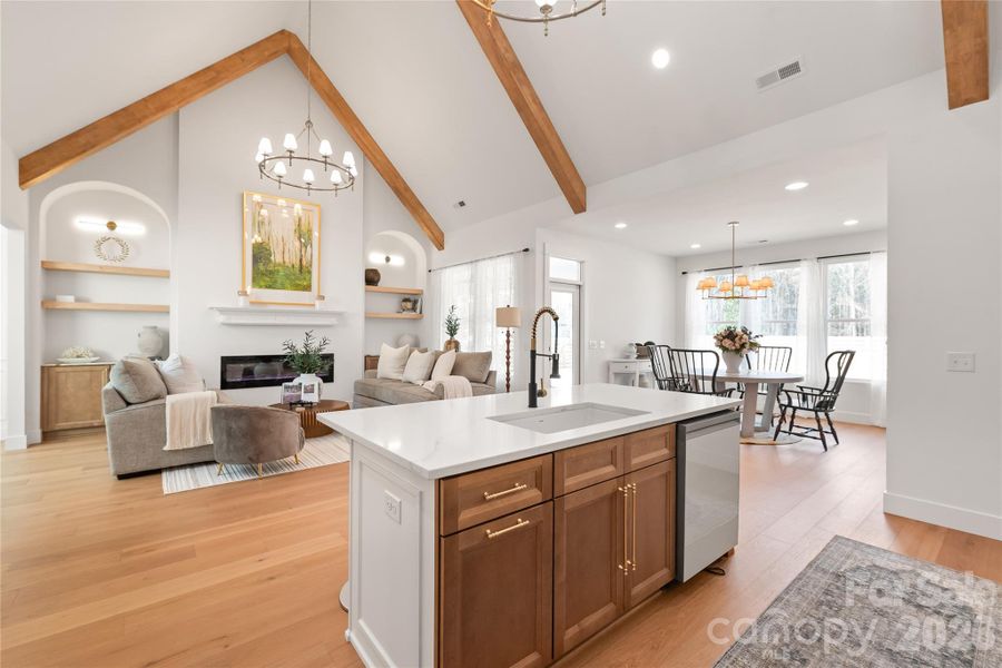 Furnished interior view inside a new home in , Waxhaw (Image 17). Furnished interior view inside a new home in , Waxhaw (Image 17).
