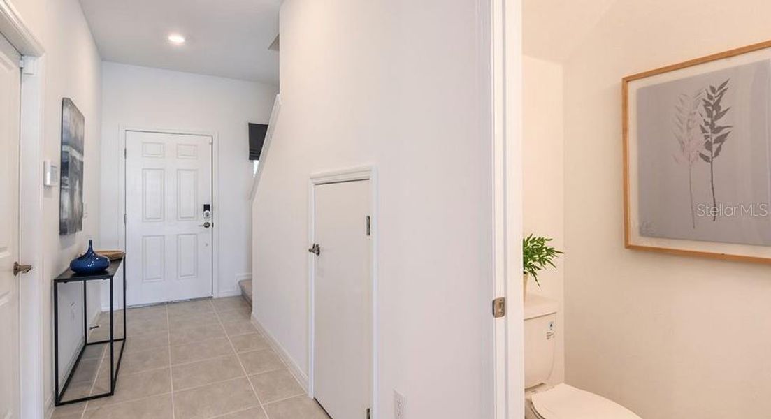 Furnished interior view inside a new home in The Townhomes at Azario Lakewood Ranch, Bradenton (Image 13).