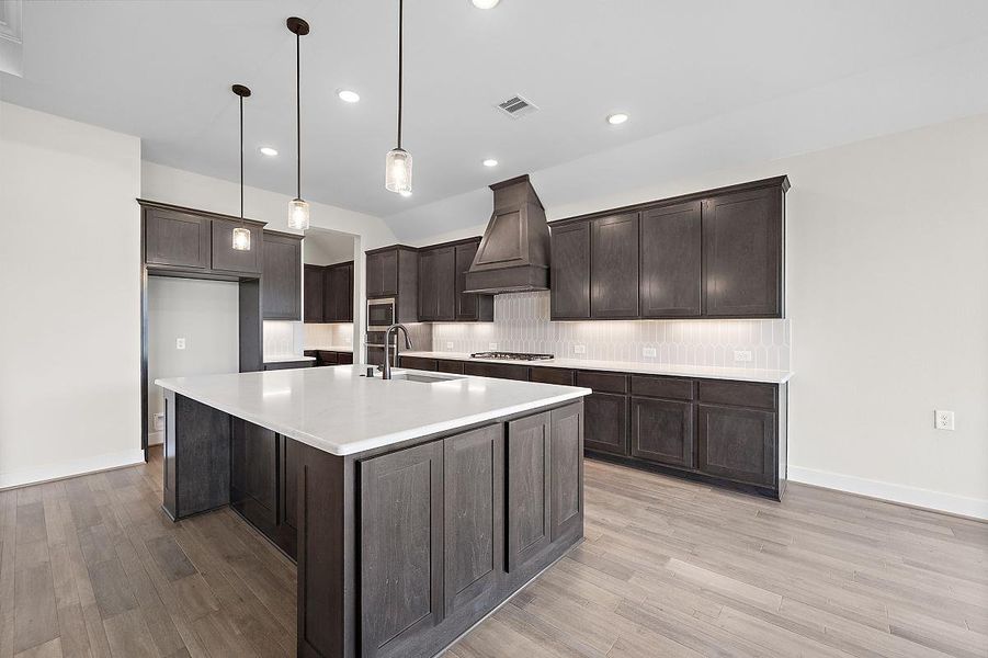 Representative furnished interior of a home built from the Sweet Clover by Caldwell Homes in Chambers Creek, Willis (Image 5). Representative furnished interior of a home built from the Sweet Clover by Caldwell Homes in Chambers Creek, Willis (Image 5).