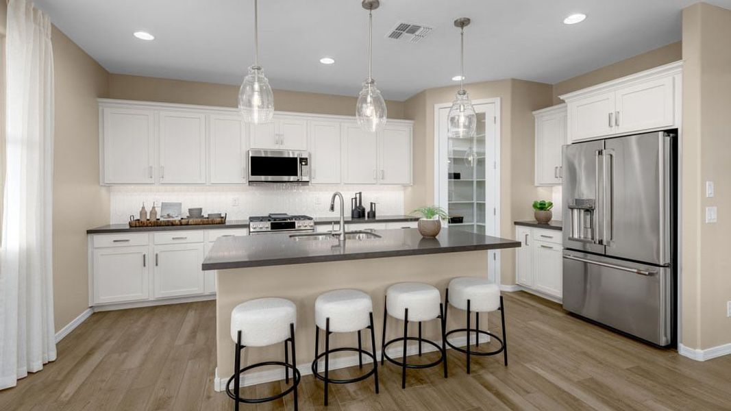 Representative furnished interior of a home built from the Stanford by Taylor Morrison in Artisan at Asante Vista Collection, Surprise (Image 6). Representative furnished interior of a home built from the Stanford by Taylor Morrison in Artisan at Asante Vista Collection, Surprise (Image 6).