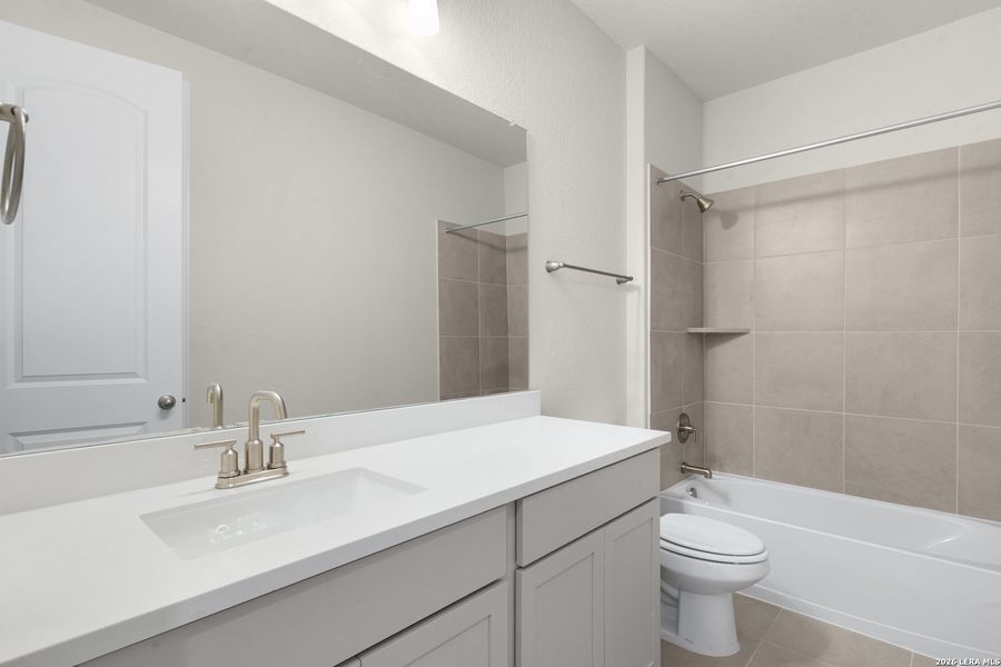 Furnished interior view inside a new home in Clear Creek, New Braunfels (Image 7).