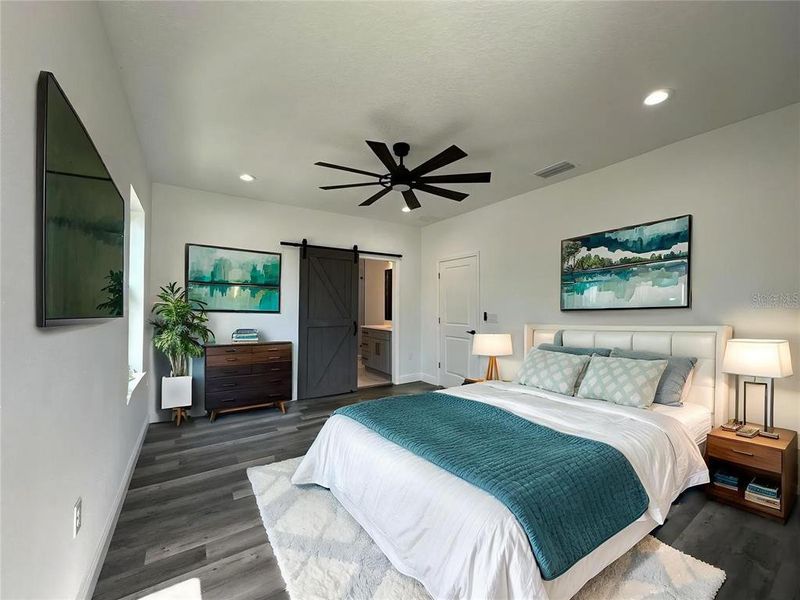 Furnished interior view inside a new home in , Tampa (Image 8). Furnished interior view inside a new home in , Tampa (Image 8).