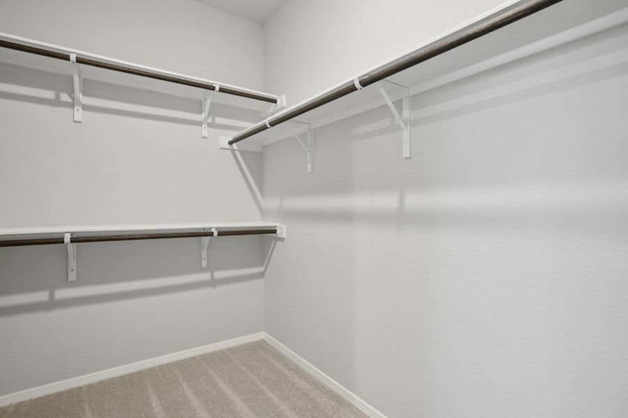 Walk-in closet in Primary Bedroom