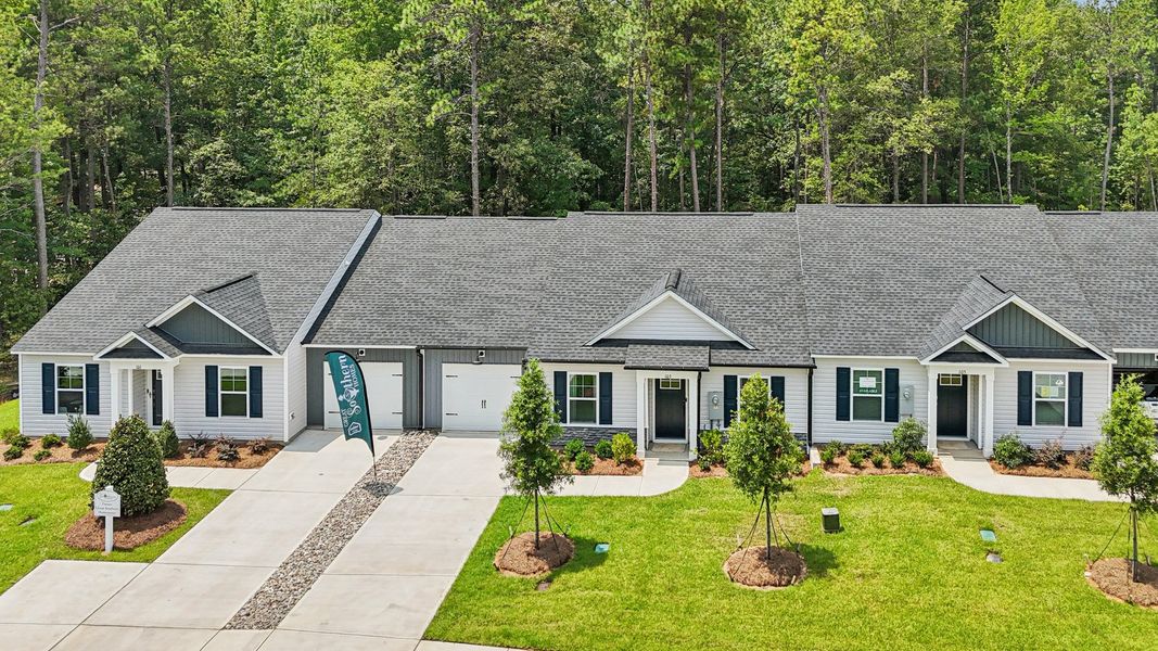 Representative exterior photo of a completed home built from the Earle by Great Southern Homes in Piney Woods Bluff, Columbia, SC (Image 31). Representative exterior photo of a completed home built from the Earle by Great Southern Homes in Piney Woods Bluff, Columbia, SC (Image 31).