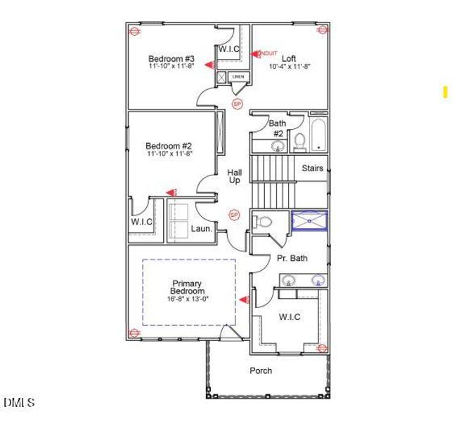 53 GL - 2nd Floor Layout