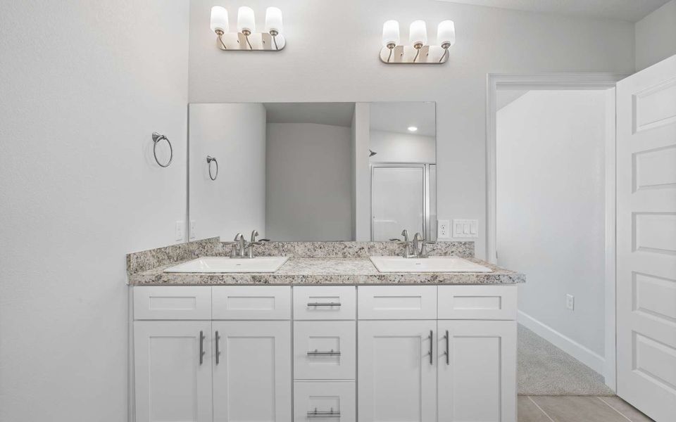 Furnished interior in a model home at Rolling Hills in Bell (Image 15).