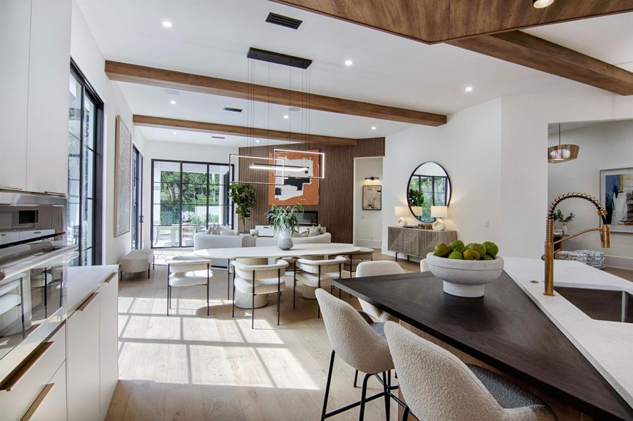 Furnished interior view inside a new home in , Wellington (Image 89).