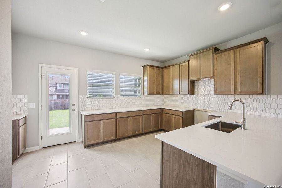Furnished interior view inside a new home in Kallison Ranch, San Antonio (Image 18). Furnished interior view inside a new home in Kallison Ranch, San Antonio (Image 18).