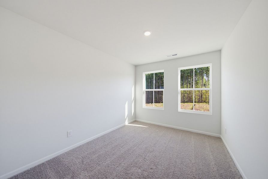 Spacious, unfurnished interior of a new home in Sweetbrier, Durham (Image 25).