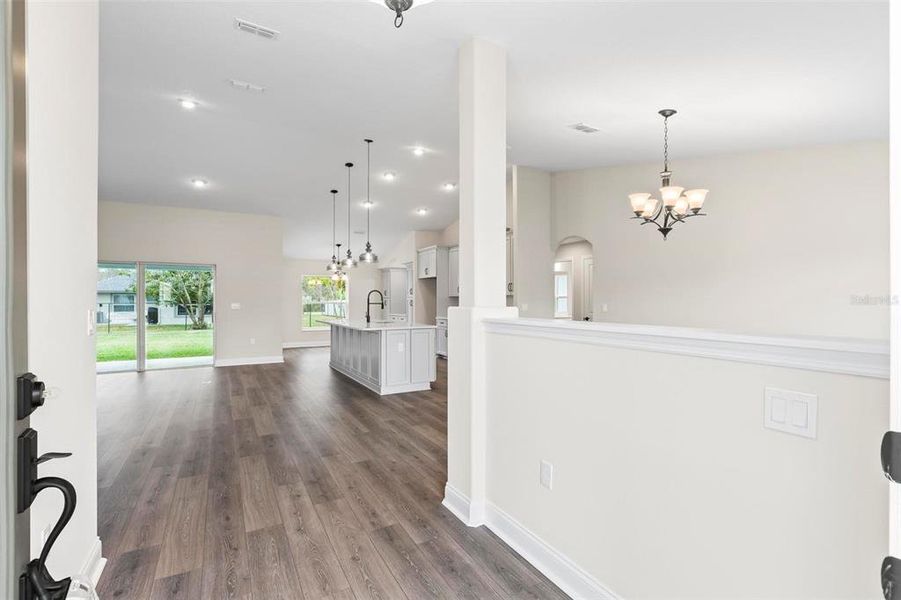 Furnished interior view inside a new home in , Palm Coast (Image 9).