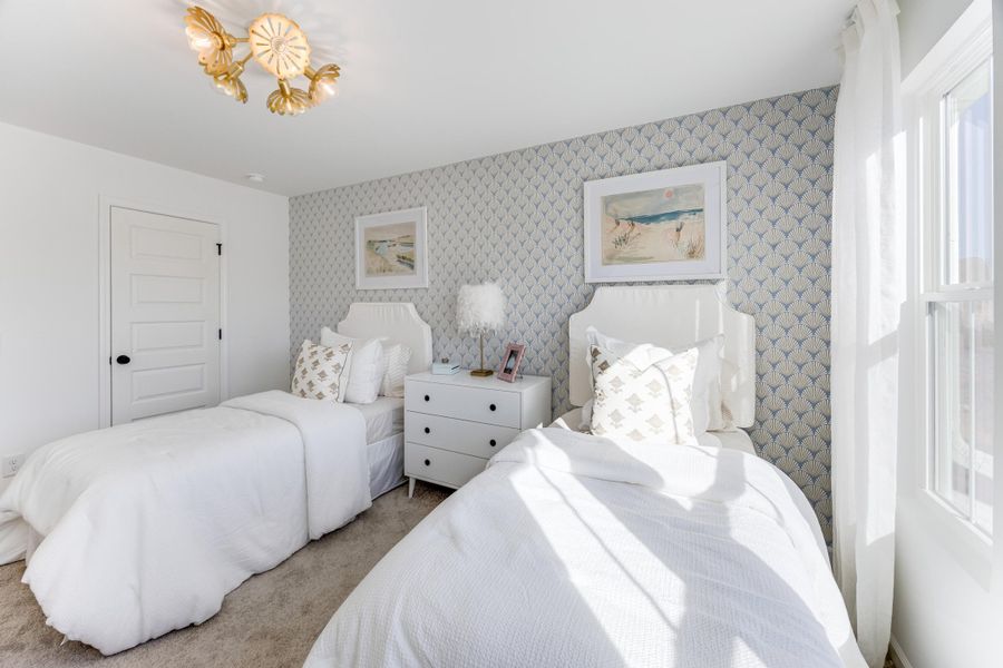 Furnished interior view inside a new home in Limehouse Farms, Summerville (Image 7). Furnished interior view inside a new home in Limehouse Farms, Summerville (Image 7).
