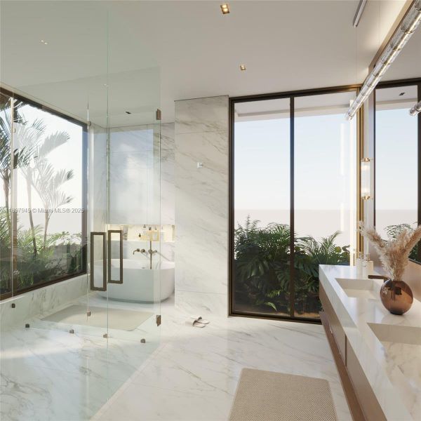 Furnished interior view inside a new home in , Fort Lauderdale (Image 3).