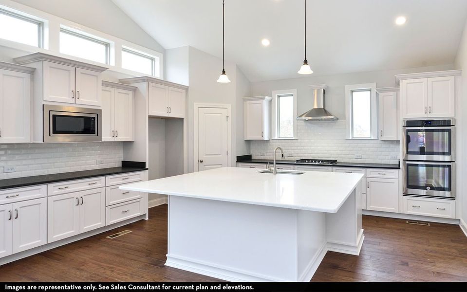 Representative furnished interior of a home built from the Hargrove by CastleRock Communities in Belvoir, Fairview (Image 8).