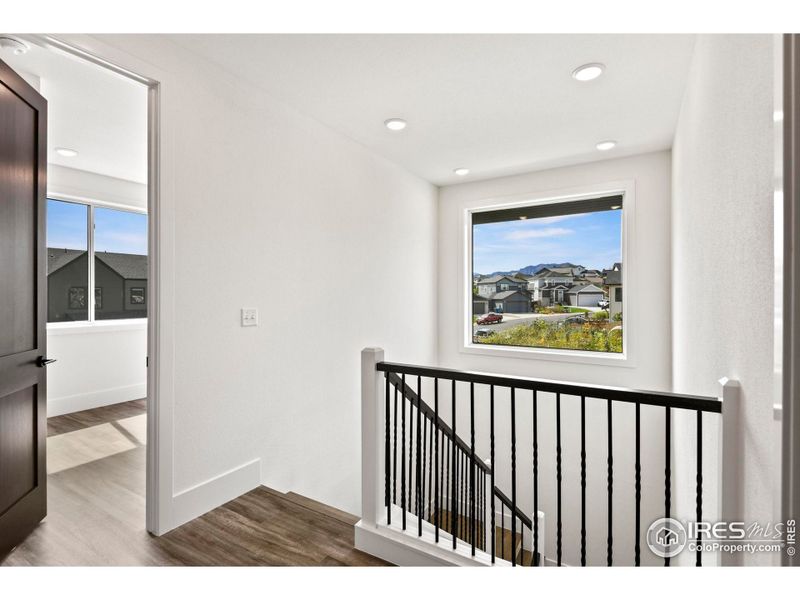 Views from the top of the stairs!