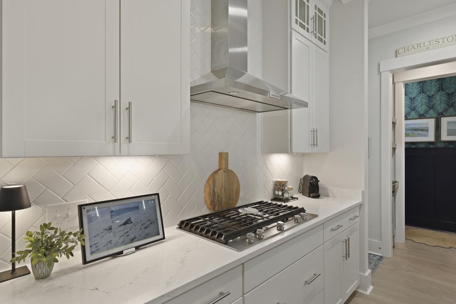 Furnished interior view inside a new home in , Mount Pleasant (Image 9).