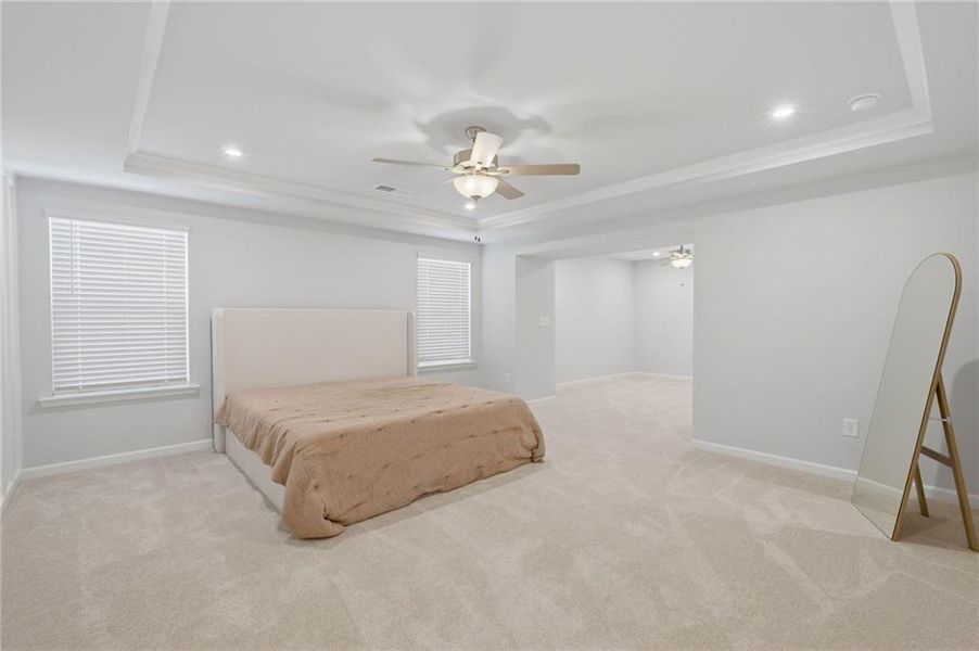 Furnished interior view inside a new home in Berkeley Mill, Cumming (Image 29).