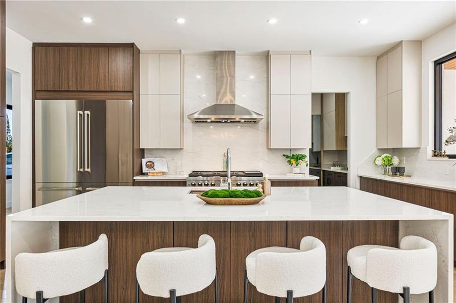 Furnished interior view inside a new home in , Suwanee (Image 14).