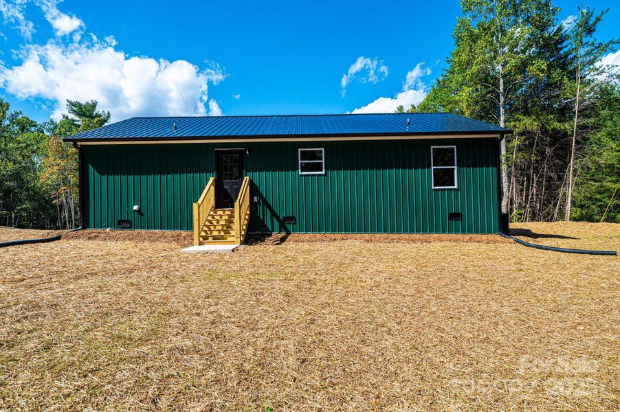Front exterior of a new home in , Connelly Springs, NC, highlighting curb appeal (Image 15).