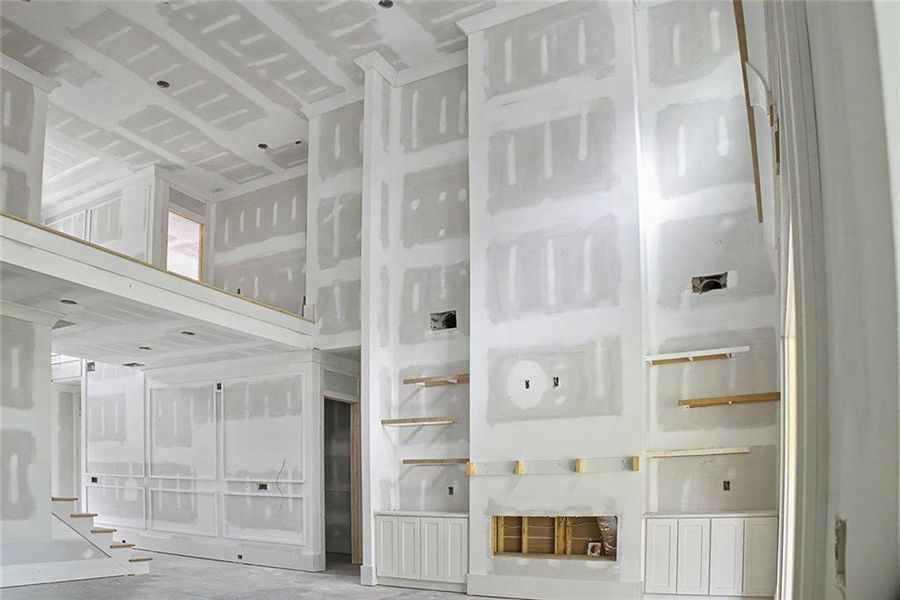 In-progress construction of a new home in , Dacula, GA (Image 26).