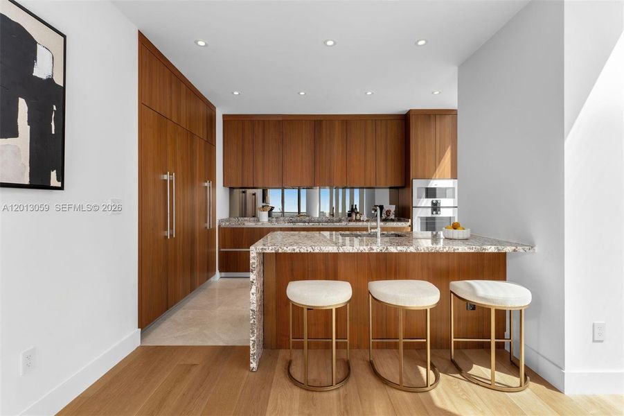 Furnished interior view inside a new home in , Miami (Image 6).