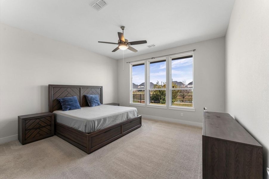 Furnished interior view inside a new home in Cross Creek Ranch, Fulshear (Image 34).