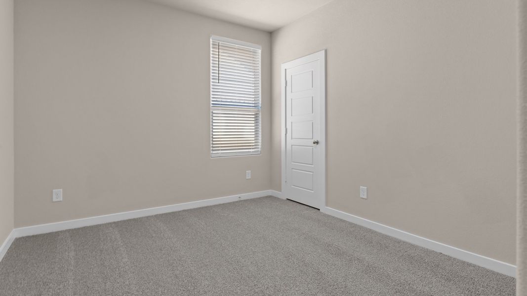 Representative unfurnished interior of a home built from the Cali by D.R. Horton in Legacy South, Midland (Image 22).