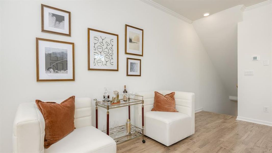 Furnished interior view inside a new home in Mableton Station, Mableton (Image 15).