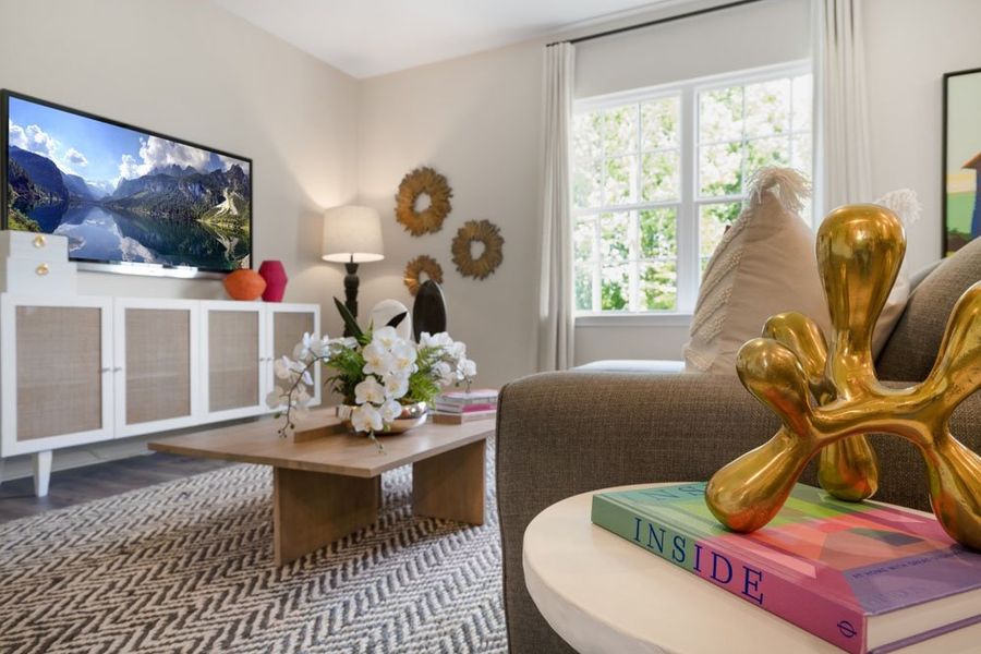 Representative furnished interior of a home built from the Hayden by D.R. Horton in Southbury, Carthage (Image 39). Representative furnished interior of a home built from the Hayden by D.R. Horton in Southbury, Carthage (Image 39).