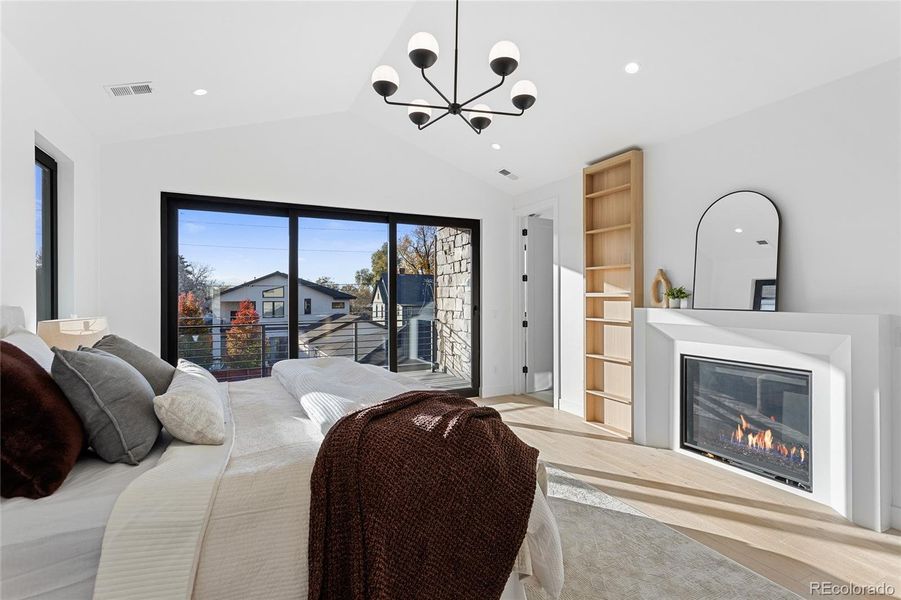 Furnished interior view inside a new home in , Denver (Image 19).