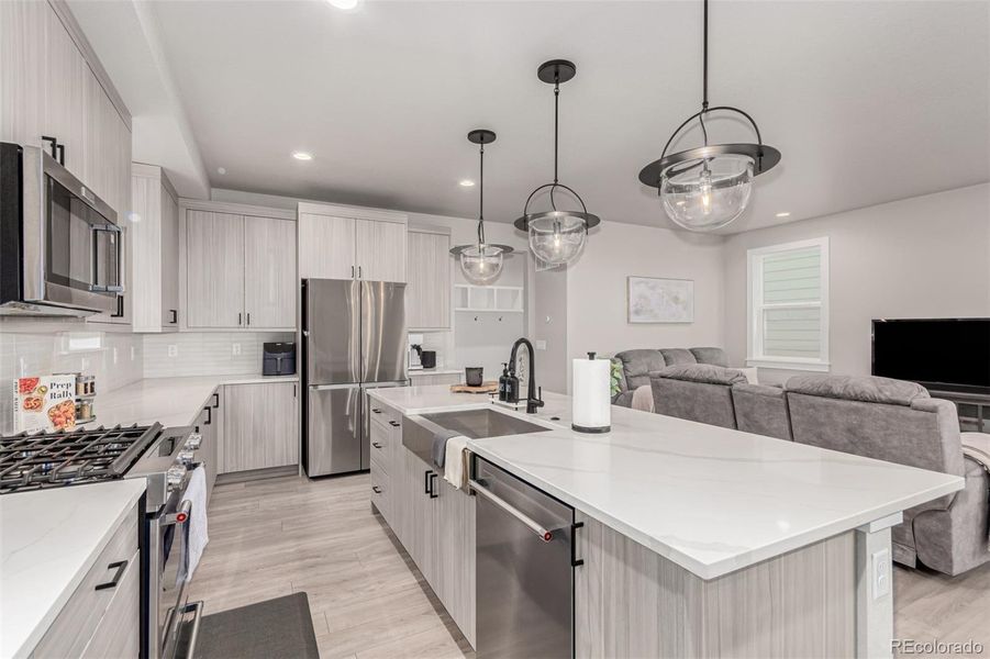 Furnished interior view inside a new home in Arras Park, Thornton (Image 7).