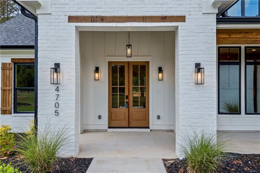 Exterior details and patio area of a home in , Covington (Image 41).