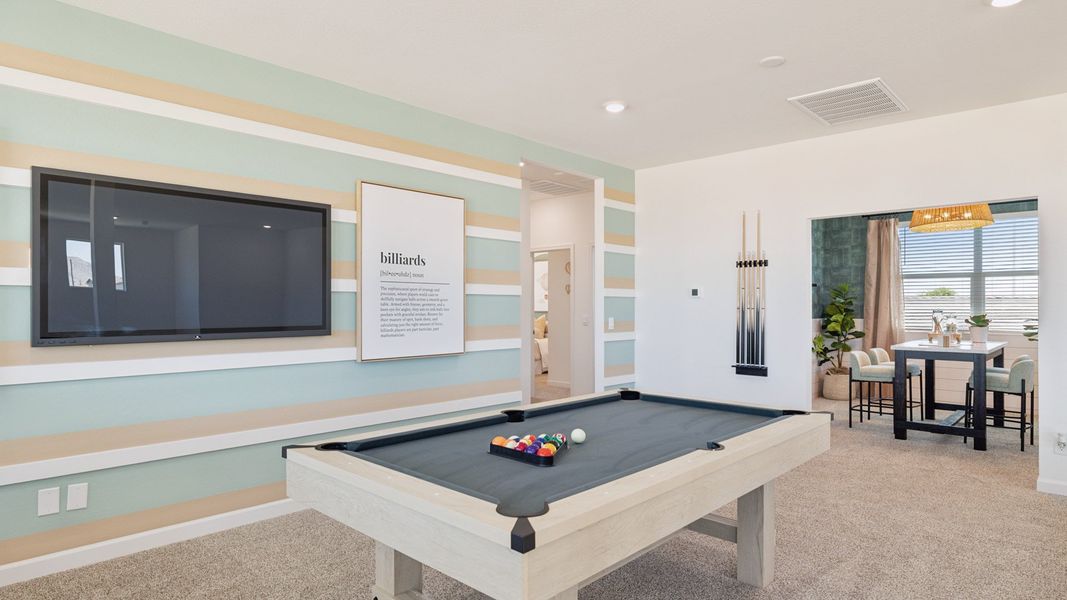 Furnished interior view inside a new home in Apache Farms, Buckeye (Image 31).
