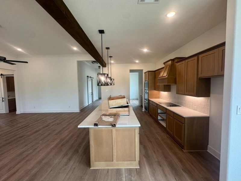 Furnished interior view inside a new home in Creekview Addition, Van Alstyne (Image 6).