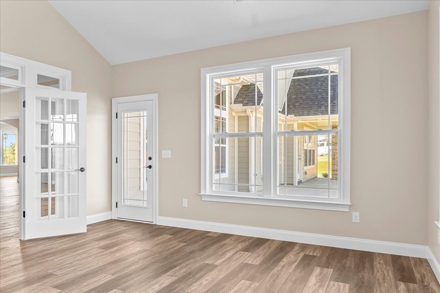 Representative unfurnished interior of a home built from the Converse Elite by Enchanted Homes in Smokey Hills, Campobello (Image 53).