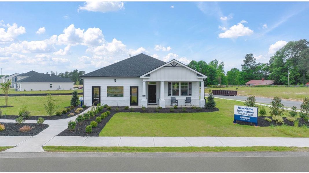 Representative exterior photo of a completed home built from the Plan by D.R. Horton in Wrenfield at Chanticleer, North Augusta, SC (Image 26). Representative exterior photo of a completed home built from the Plan by D.R. Horton in Wrenfield at Chanticleer, North Augusta, SC (Image 26).